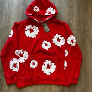 Denim tears Red hoodie new size x large